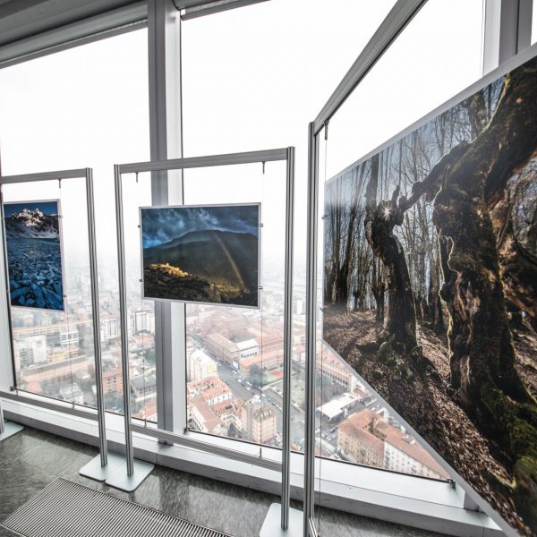 allestimento mostra fotografica